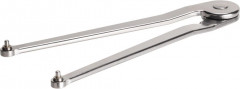 Clé à ergots double réglable inox 11-60mm/3mm tenon 