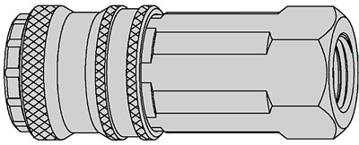 COUPLEUR ESAFE 3/8 BSP FEM
