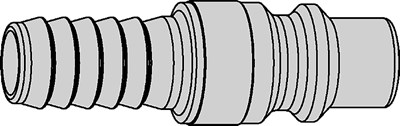 EMBOUT PR TUYAU 8