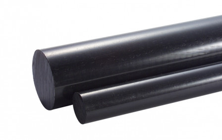 BARRE POLYAMIDE PA 6 EXTRUDE NOIR D.40