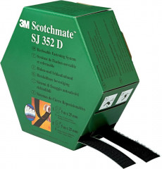 Ruban à attache et à boucle Scotchmate SJ352D 25,4mmx5m 