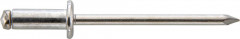 Rivet aveugle inox A2/inox tête goutte de suif 3,2x10mm 