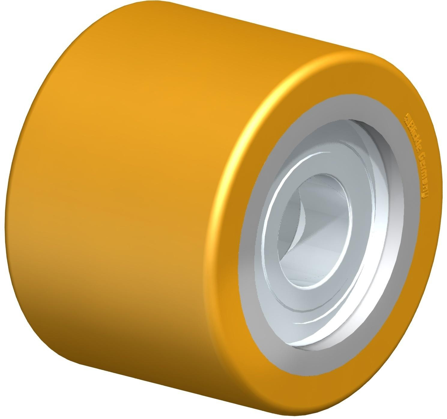 Galet de transpalettes à bande de roulement polyuréthane