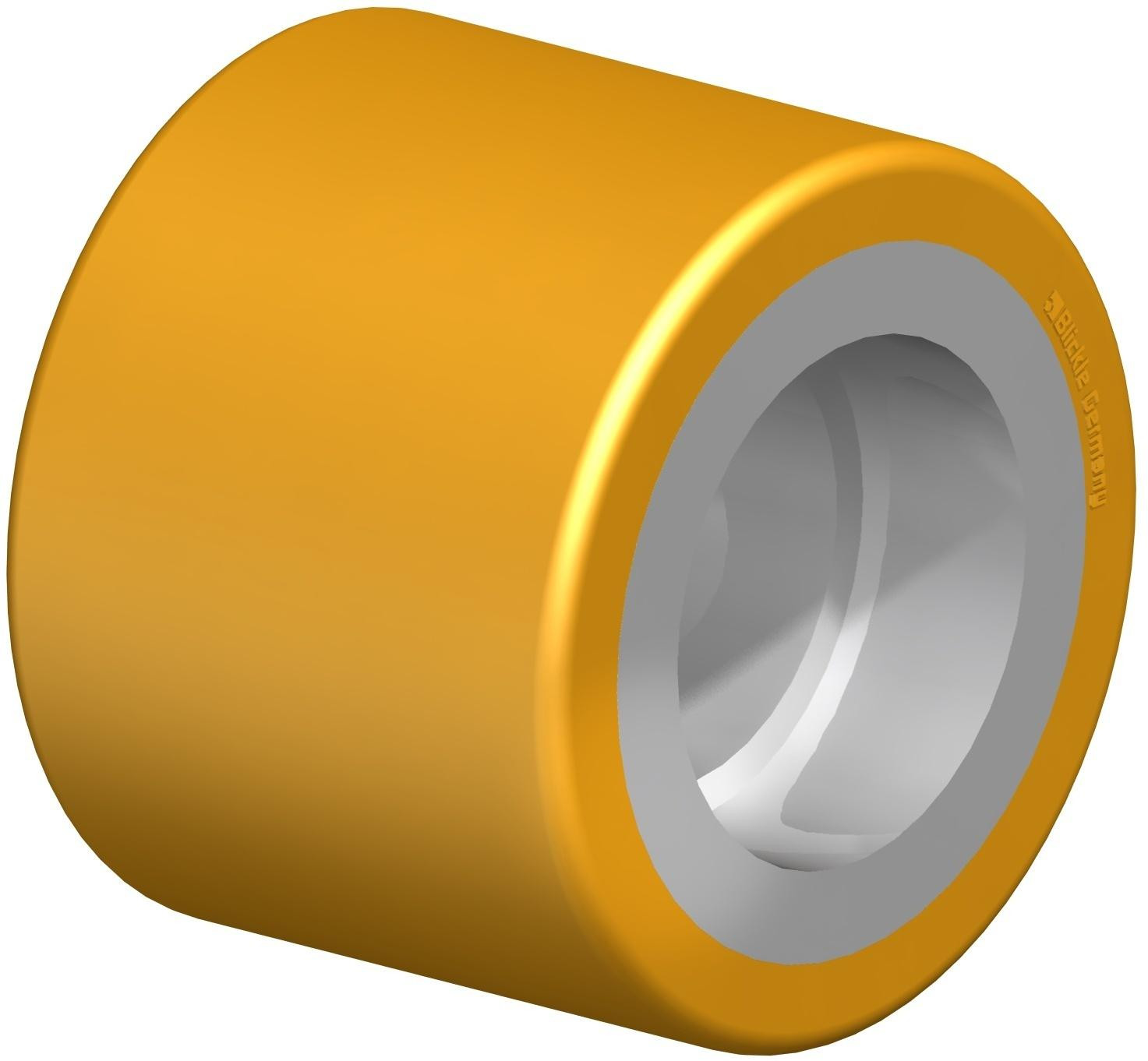 Galet de transpalettes à bande de roulement polyuréthane