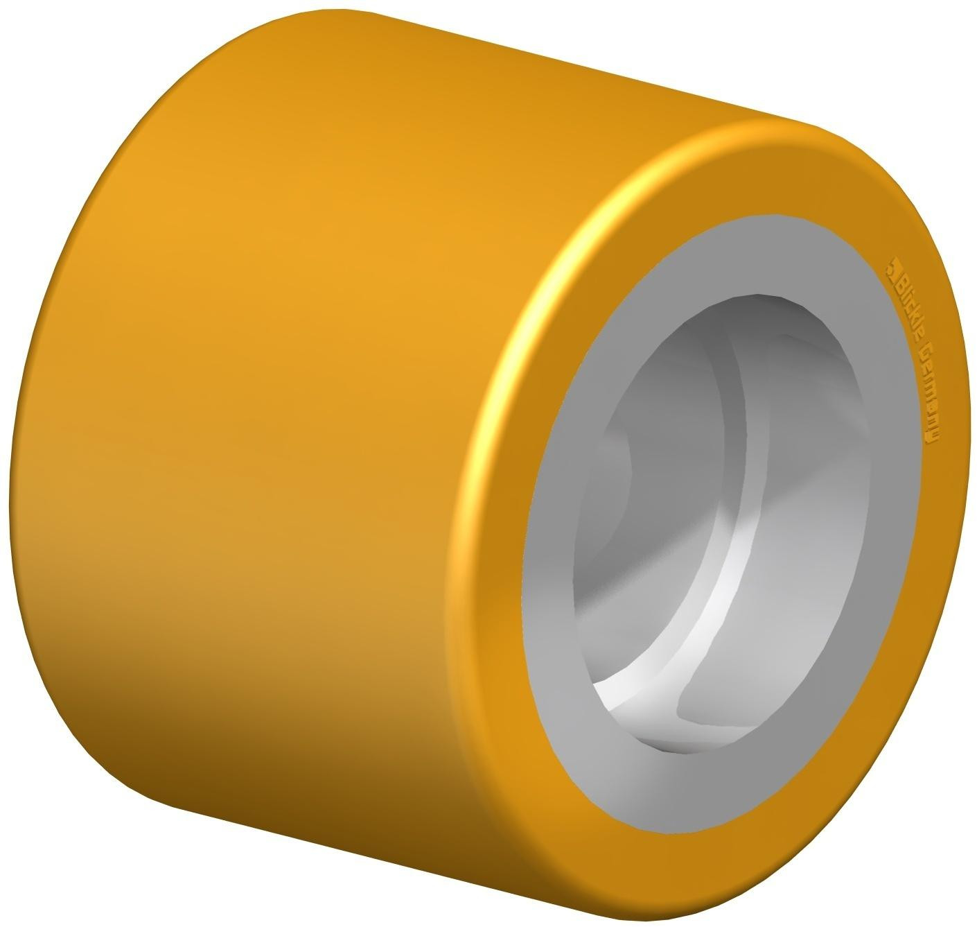 Galet de transpalettes à bande de roulement polyuréthane