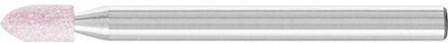 Meule sur tige forme ogive bout pointu 0306 3 AR 100 O 5V 