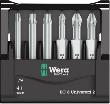 Jeu d'embouts Bit-Check 6Universal 2 