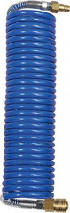 Tuyau flexible spirale PAbleu, raccord/connecteur DN7,2 8x6mm, 7,5m  