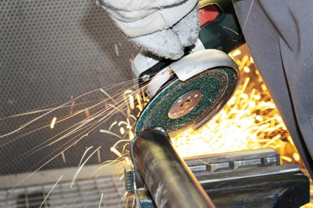Meule en fibre AF799 125 mm, ACTIROX K 60 