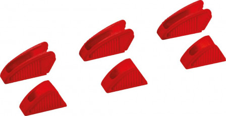 Mâchoires souples pour pince-clé 180mm 3 paires 