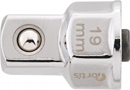 Adaptateur pour clé à douille 19mm pour 1/2