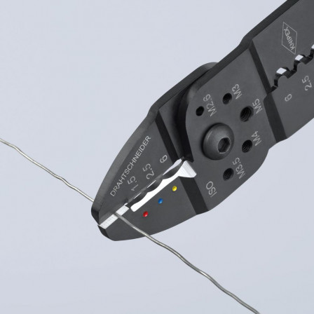 Pince a sertir noire laquee 240 mm