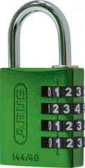Cadenas à code 144/40 vert Lock-Tag