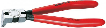 Pince coupante diagonale pour plastique coudée 85°160mm 