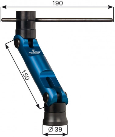 Butée de pièce 5D 150mm 