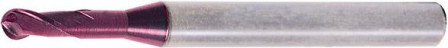 Microfraise carbure monobloc TiALN D4 D2 1,08mm  