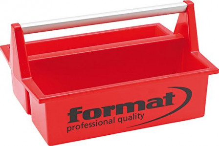 Boîte à outils 395x295x215mm rouge 