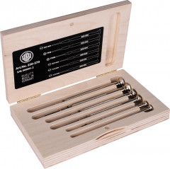 Jeu de tournevis d'horloger 6 pièces plat/cruciforme 