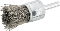 Brosse-pinceau inox ondulée 6mm 30x25x0,3mm  