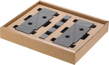 Jeu de cales crénelées 22-208mm hauteur 