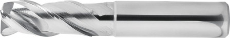 Fraise torique NU carbure monobloc ALU polie nano D3 16/2,5mm  