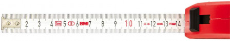 Mètre-ruban de poche 5mx16mm blanc  
