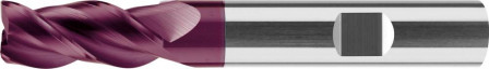 Fraise HPCL carbure monobloc TiALN type UNI D3 chanfrein 35-38° 4mm 