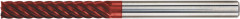 Fraise multidents extra-longue NU carbure monobloc FIRE D10 25mm  