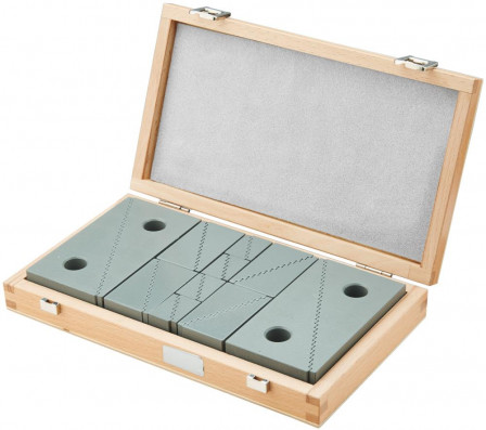 Jeu de cales crénelées 22-208mm hauteur 