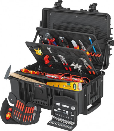 Mallette à outils Robuste45 Électro 63 pièces 