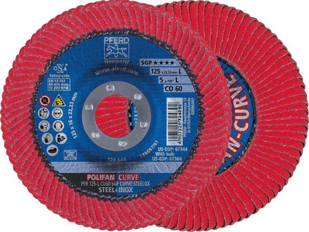 Disque à lamelles CO-SGP-CURVE L 125mm G60 