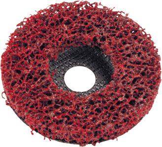 Disque de décapage CER 115mm rouge 