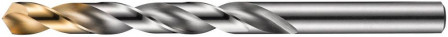 Foret hél. HSS DIN338N 5,3mm 118G type N 4xD A0025.3 TiN Tip  