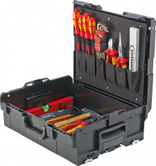Jeu d'outils avec L-Boxx Électricien 39 pièces  