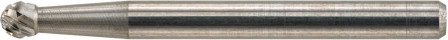 Mini-fraise sur tige carbure forme sphérique 0302 C 3mm 3x2mm 