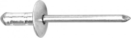 Rivet aveugle multiserrage alu/acier tête bombée K12 - 4,0x13 mm 