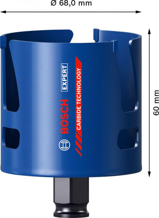 Scie cloche EXPERT 68mm  Carbide EXPERT 