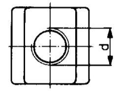 Tasseau DIN508 M12x14mm 