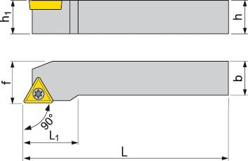 Porte-outils 90° STGCL 2020 K 16