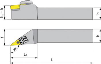 Porte-outils 93° MVJNR 2020 K16