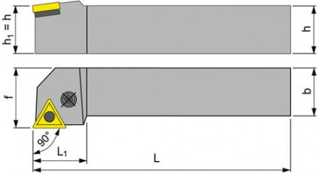 Porte-outils 90° PTGNL 2020 K16