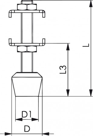 Vis de placage T.4 plus  