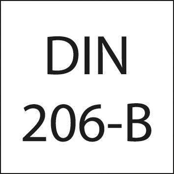 Alésoir à main DIN206 HSS forme B 7,0mm  