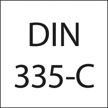 Fraise conique DIN335 HSS FORME C queue cylindrique 90° 12,4mm  