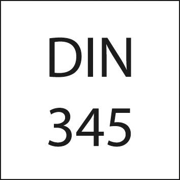 Foret hélicoïdal DIN345 HSS rectifié type N queue CM 24,75mm  