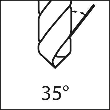 Foret hélicoïdal DIN338 HSSE SIRIUS type INOX 6,9mm  