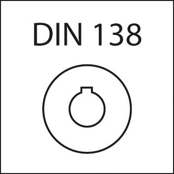 Fraise 3 tailles DIN1834 HSSE 125x3,0mm  