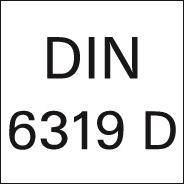 Rondelle à portée conique DIN6319D M20  