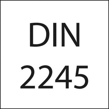 Tampon lisse DIN2245 H7 3mm  