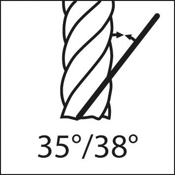 Fraise DIN6527 carbure monobloc TiALN D4 queue HB 6mm  